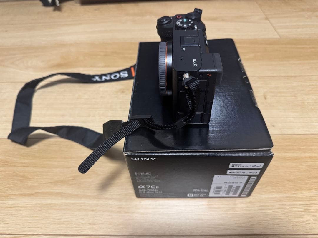 中古　美品SONY α7CII ズームレンズキット　ILCE-7CM2LBQ