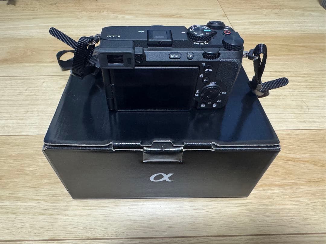 中古　美品SONY α7CII ズームレンズキット　ILCE-7CM2LBQ