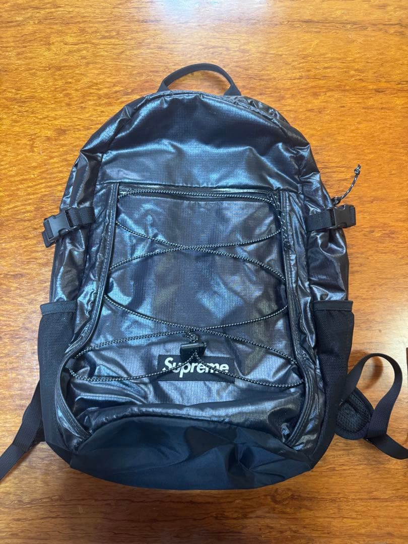 Supreme ブラック　リュック バックパック