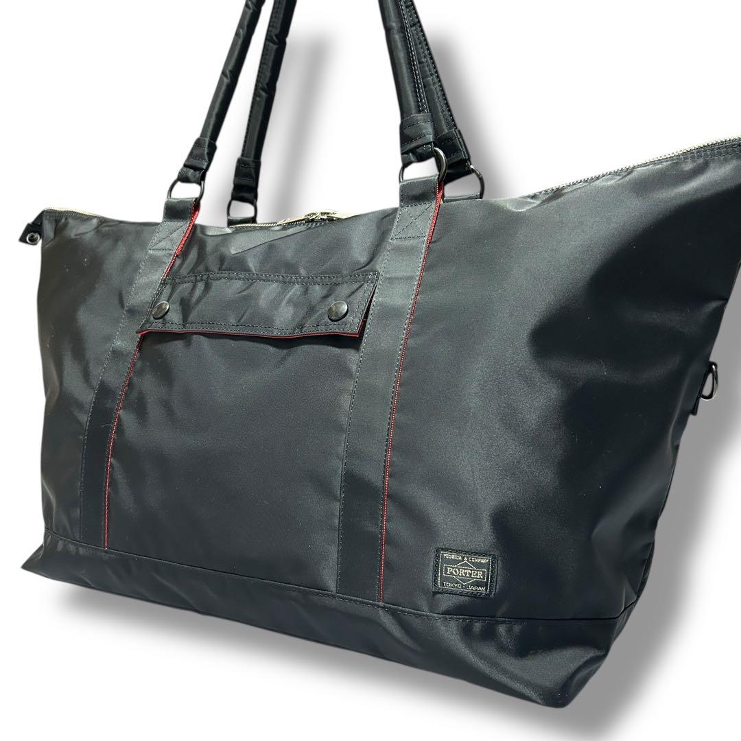 未使用級★激レア★【PORTER L-fine】 廃盤品 ボストンバッグ 大容量