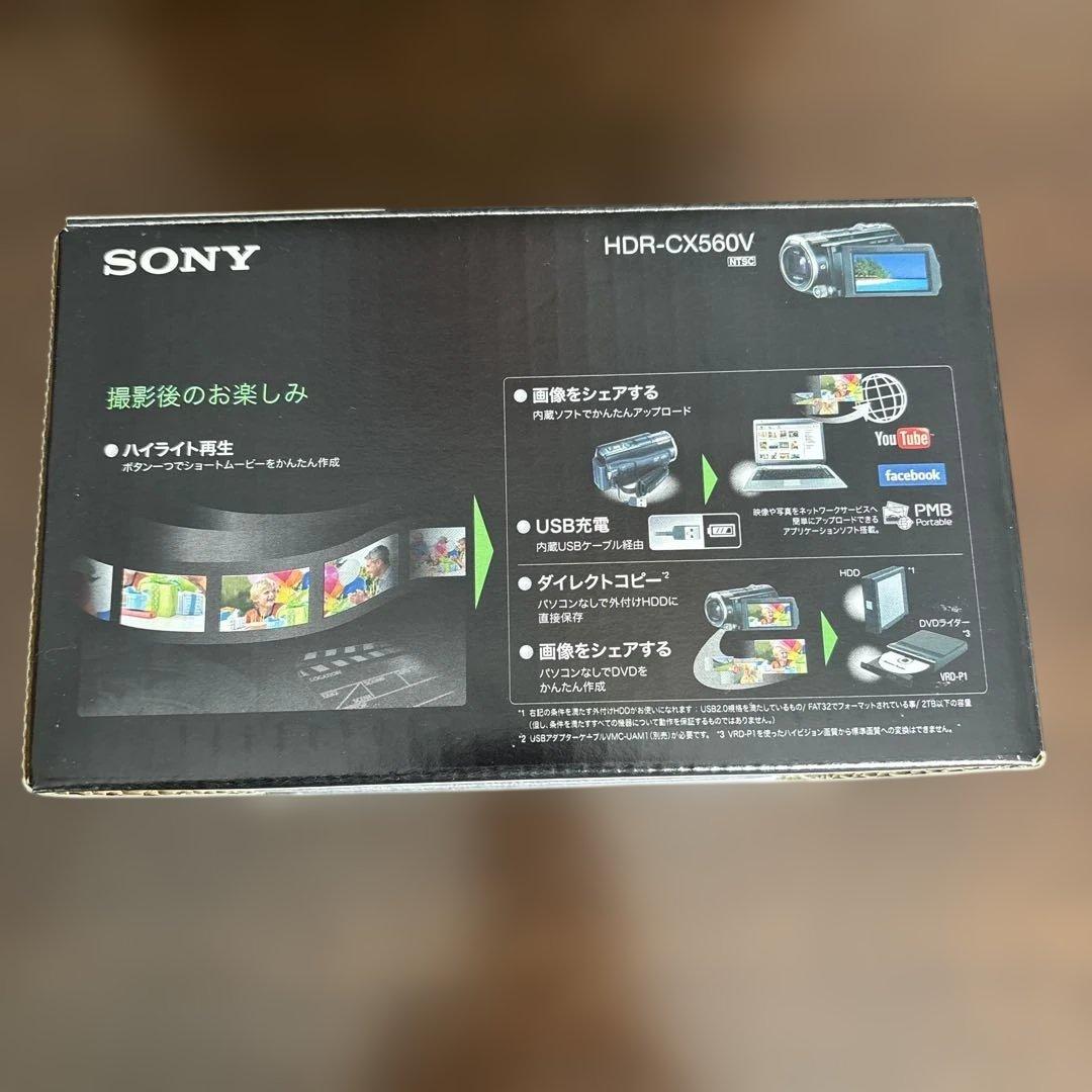 SONY HDR-CX560V ビデオカメラ 本体