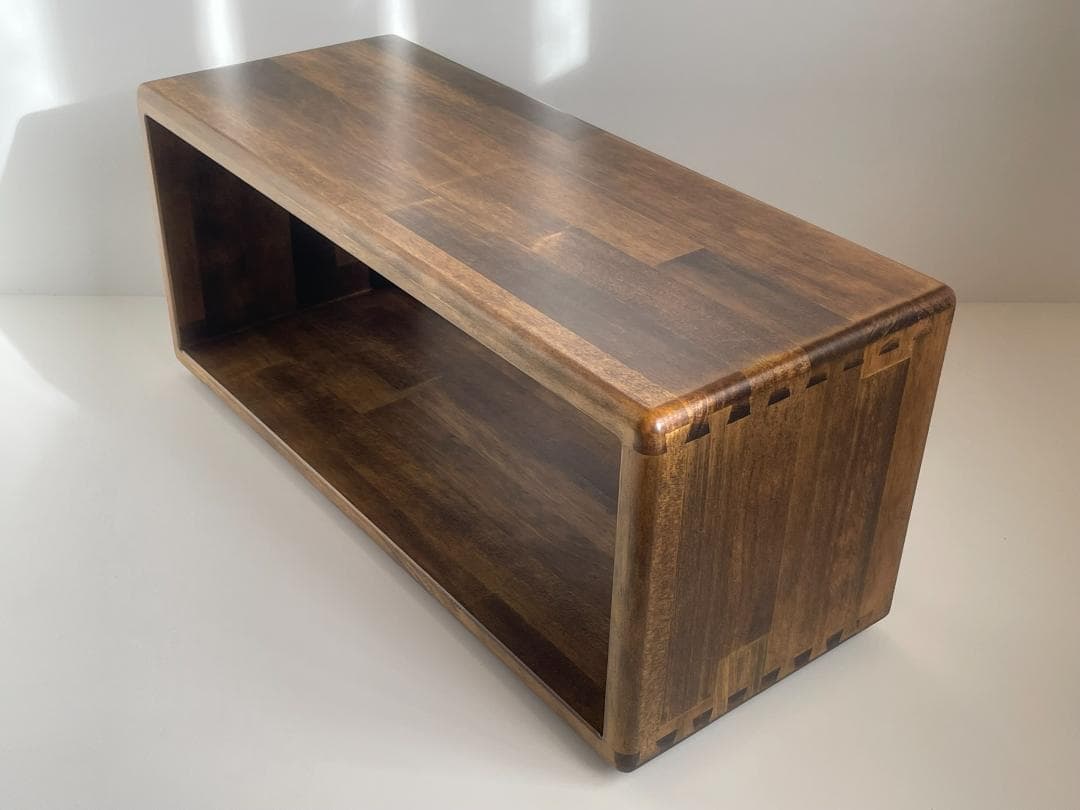 在庫処分価格　4Uラックケース　自作品　オーク色