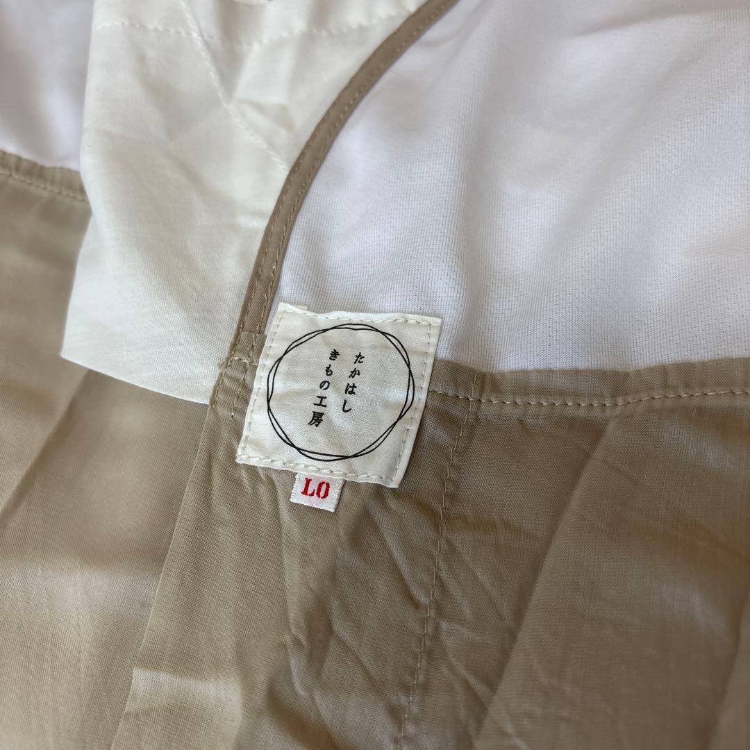 たかはしきもの工房　満点スリップ エクストラ　ＬＯサイズ薄茶色　二回使用