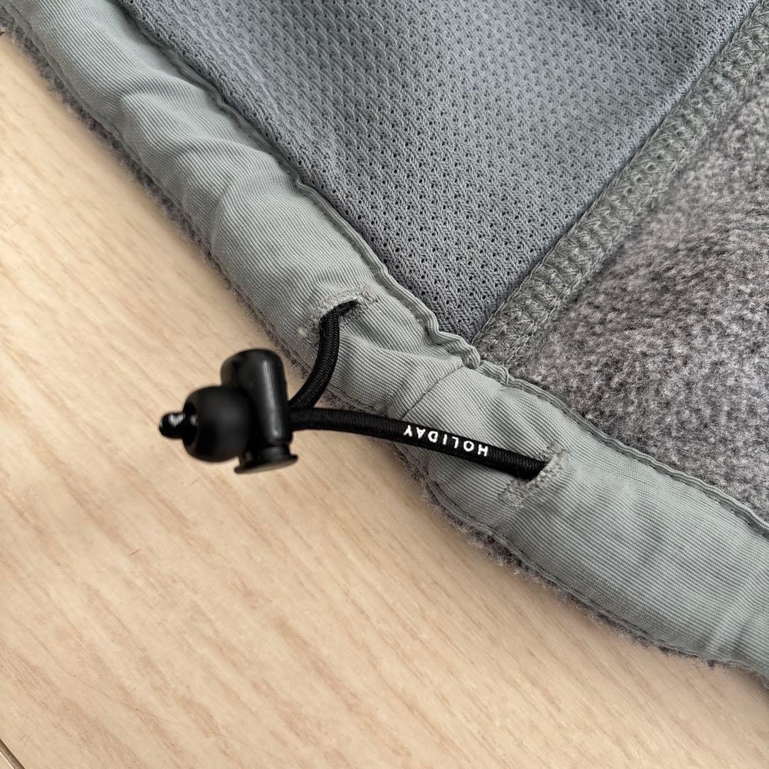 HOLIDAY フリースベスト ジップアップ