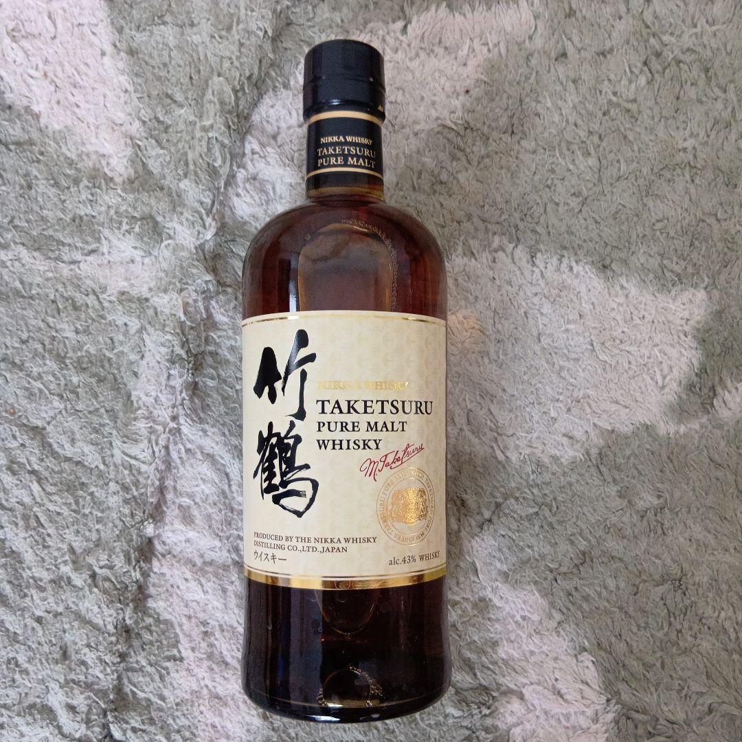 今だけ値引き！竹鶴 ピュアモルトウイスキー 43%