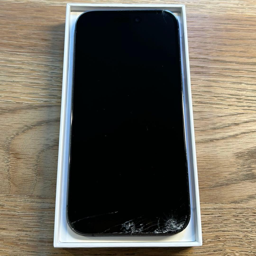 【ジャンク】iPhone14pro 256GB ディープパープル