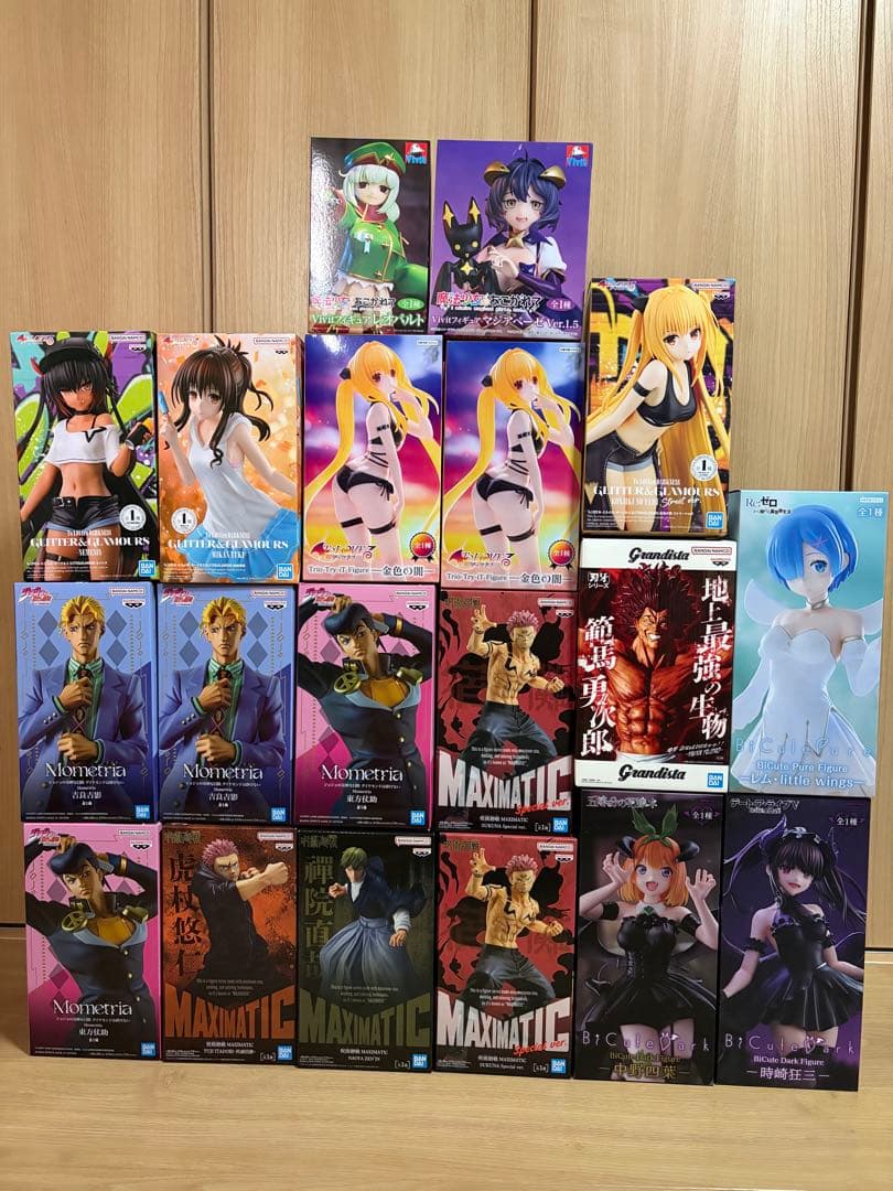 最新　プライズ　フィギュア　まとめ売り　箱　美少女フィギュア　19箱