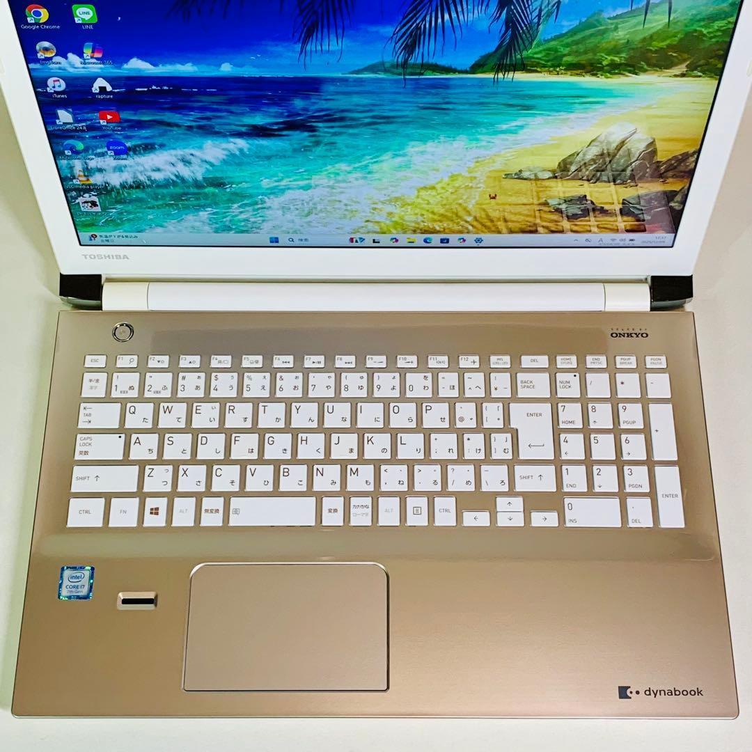 Core i7✨7世代✨SSD1TB✨32GB✨オフィス✨東芝✨ノートパソコン