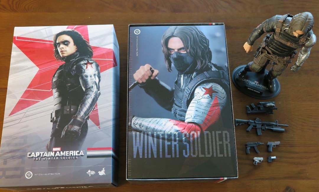 キャプテン・アメリカウィンター・ソルジャー ホットトイズマスターピースバッキー