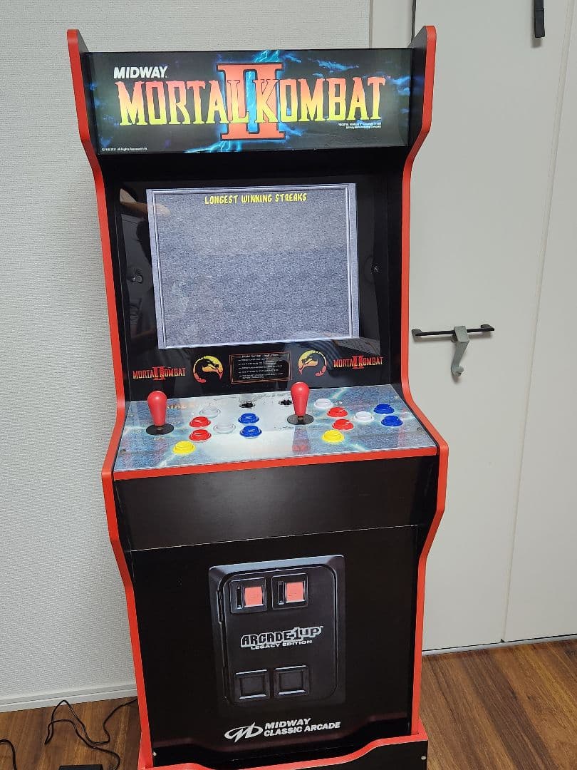 マ*リ様 アーケード1UP モータルコンバット2　本格大型ゲーム機　ゲーセン