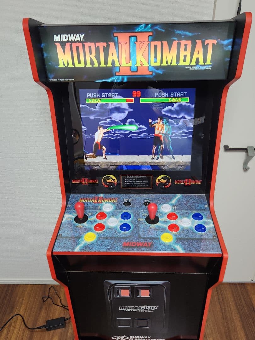 マ*リ様 アーケード1UP モータルコンバット2　本格大型ゲーム機　ゲーセン