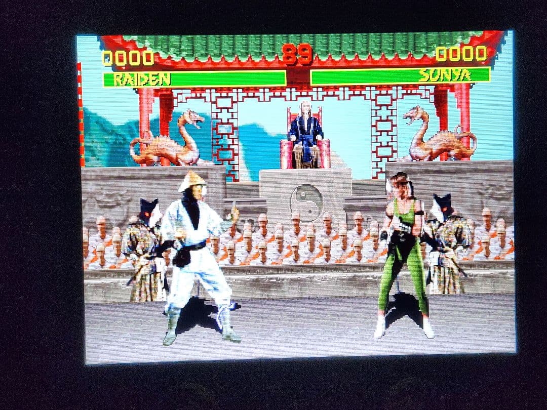 マ*リ様 アーケード1UP モータルコンバット2　本格大型ゲーム機　ゲーセン