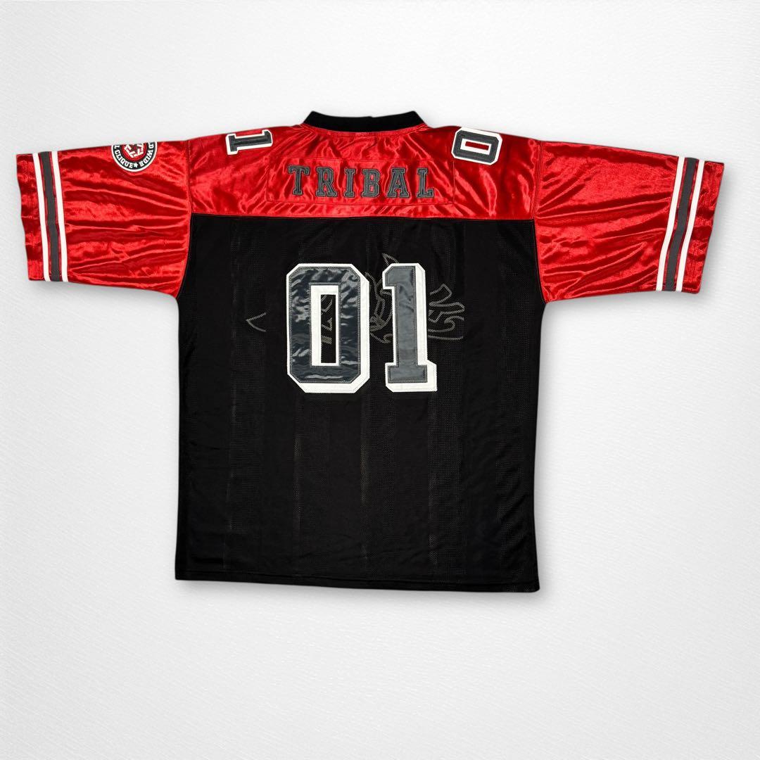 トライバルギア フットボールシャツ ゲームシャツ 刺繍 メッシュXL