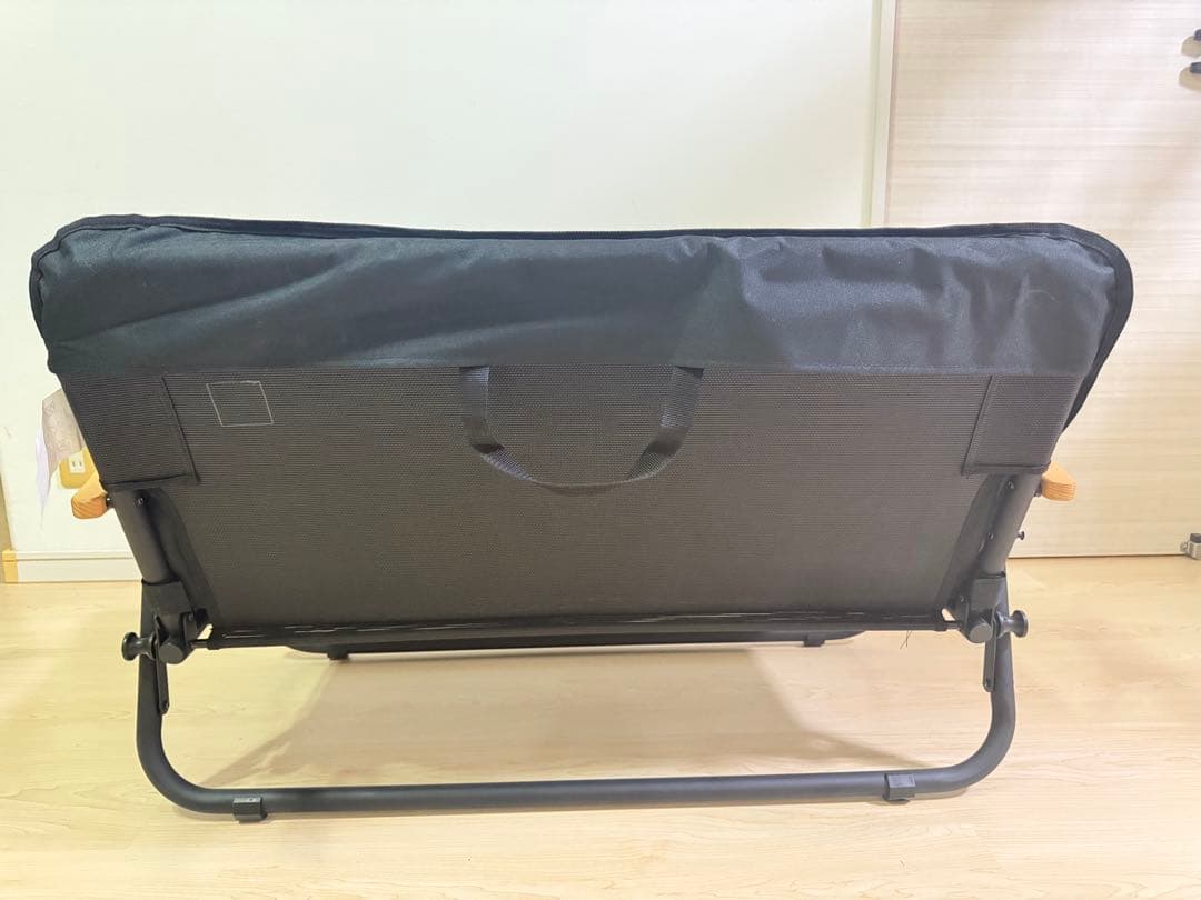 DOD グッドラックソファー ロー ブラック