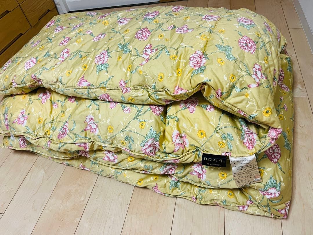 ロマンス小杉　羽毛布団　シングル