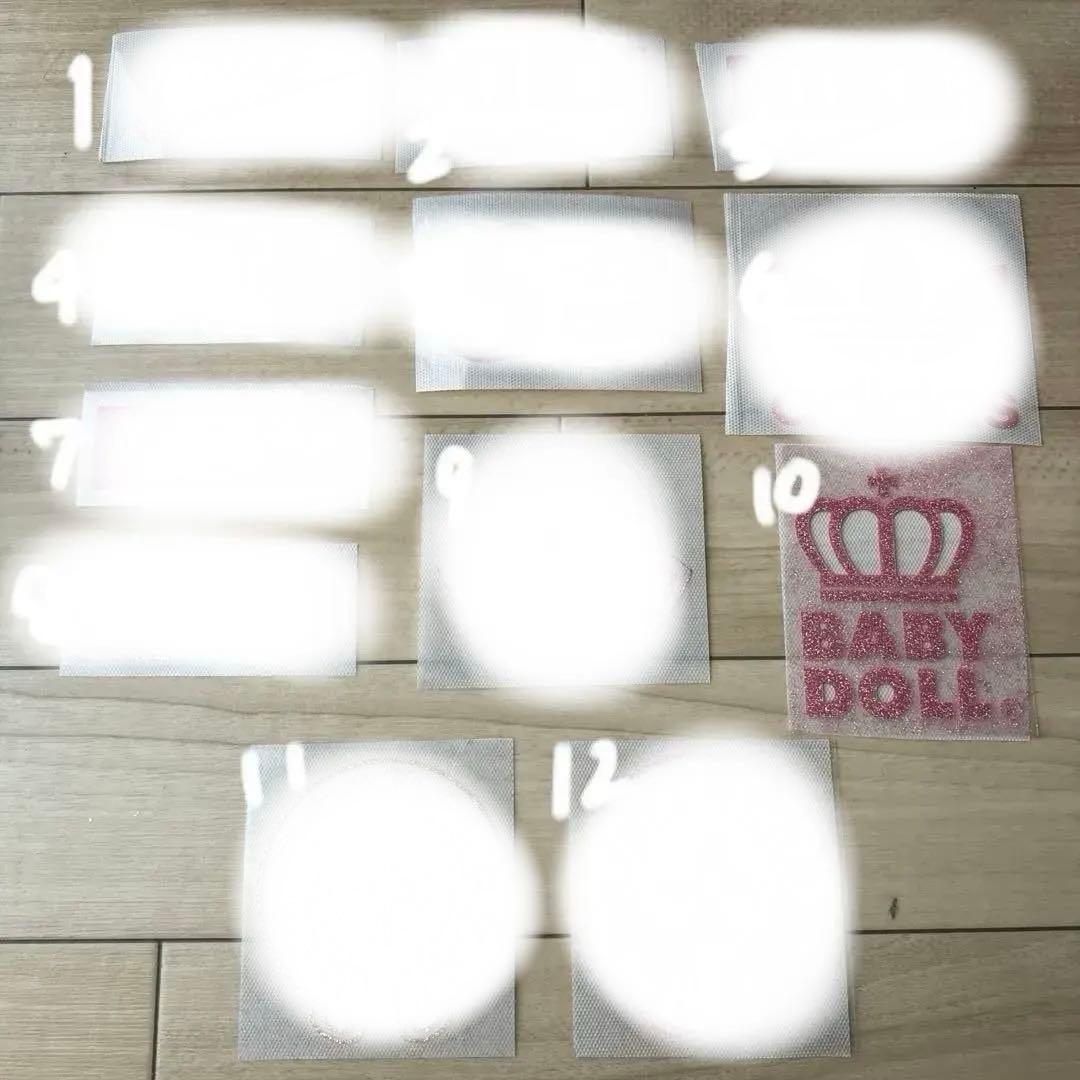 アイロンシート キラキラアイロン ぷっくりアイロン 子供服