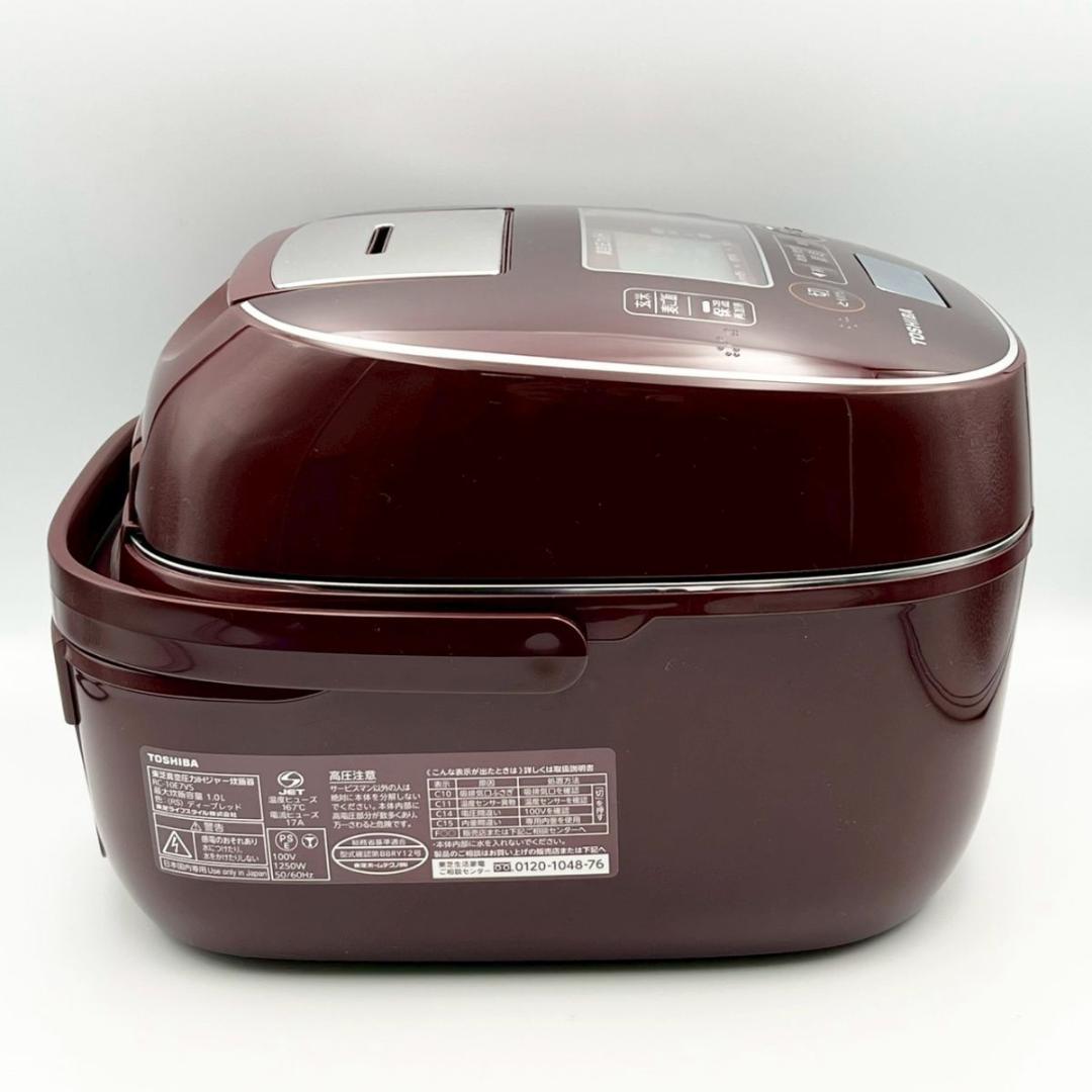 未使用 TOSHIBA 真空圧力IHジャー 炊飯器 5.5合炊き合わせ炊き
