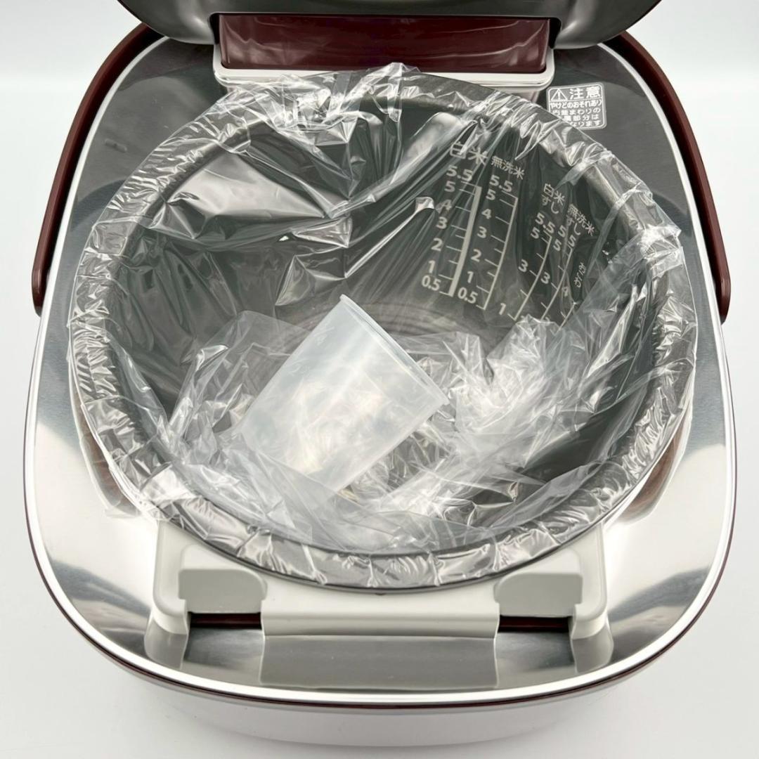 未使用 TOSHIBA 真空圧力IHジャー 炊飯器 5.5合炊き合わせ炊き