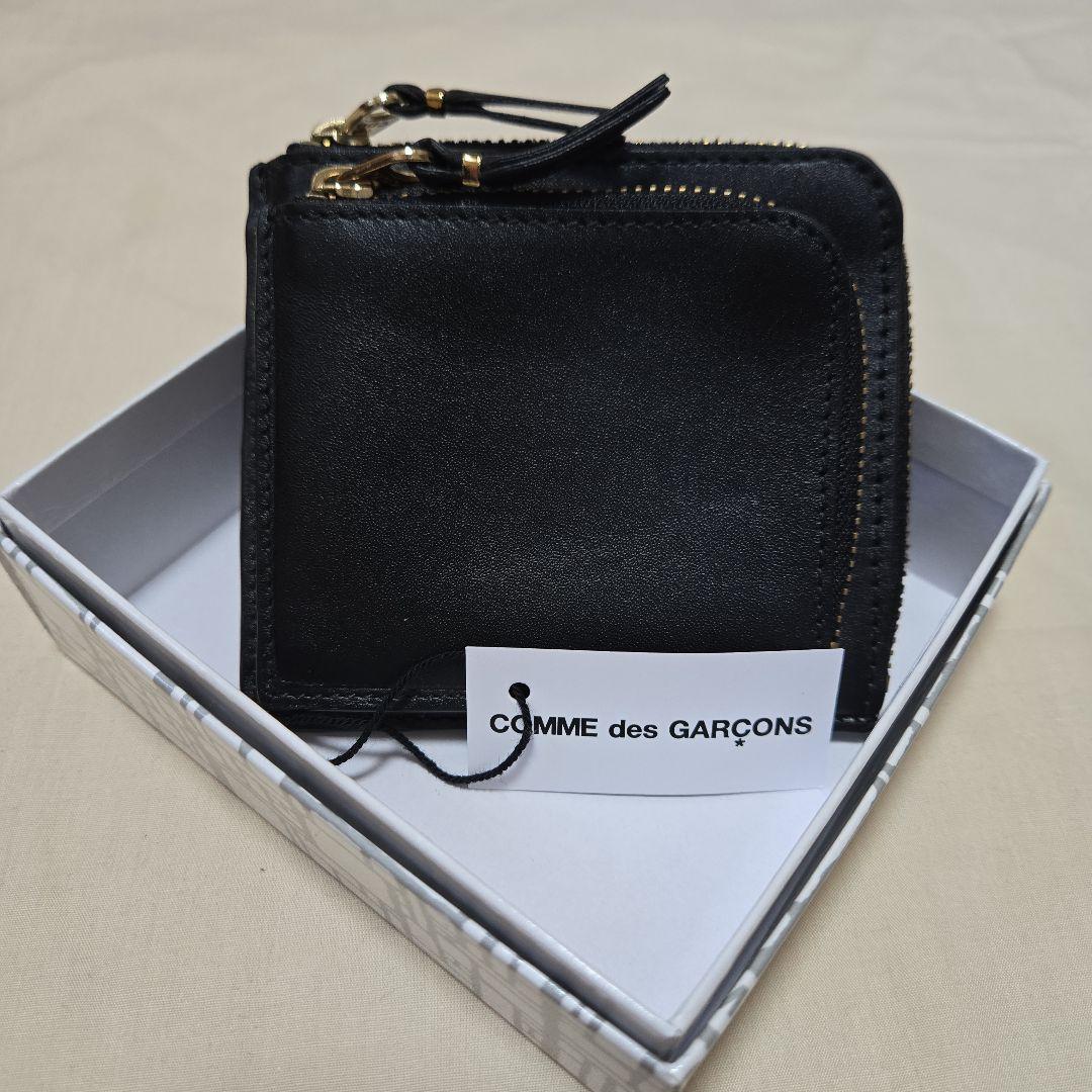 COMME des GARCONSアウトサイド ポケット　ケース　ブラック