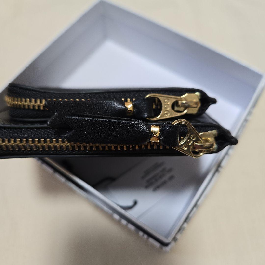 COMME des GARCONSアウトサイド ポケット　ケース　ブラック