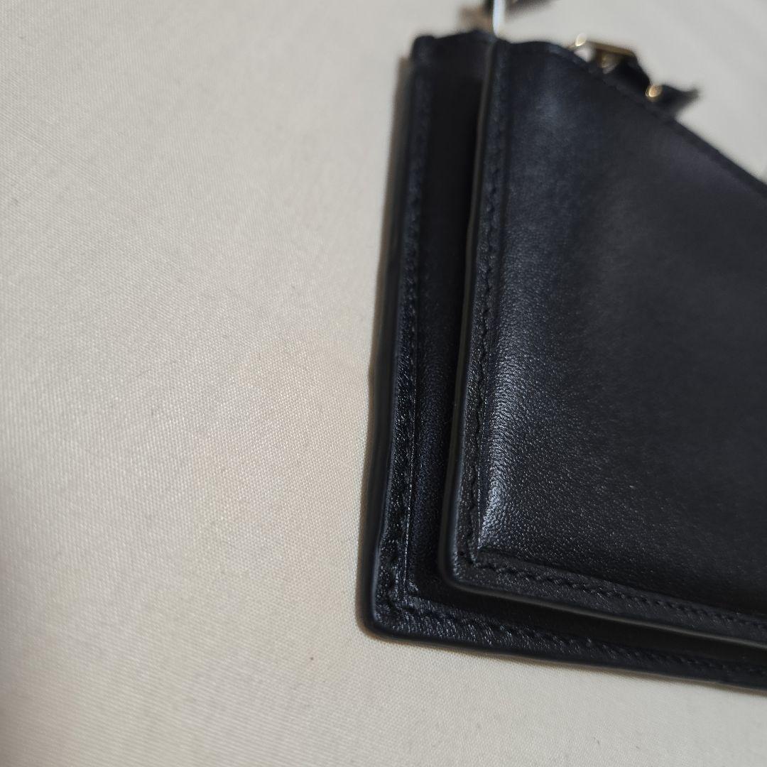 COMME des GARCONSアウトサイド ポケット　ケース　ブラック