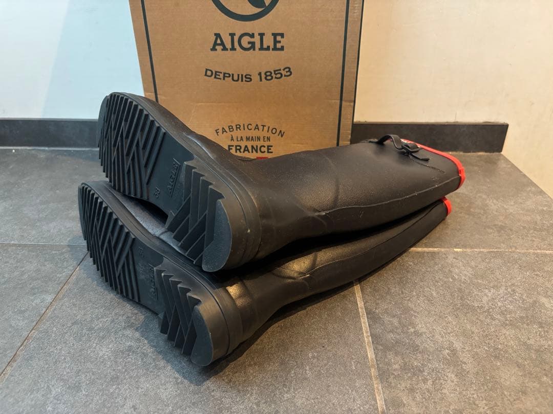 AIGLE レインブーツ　シャンタベル①