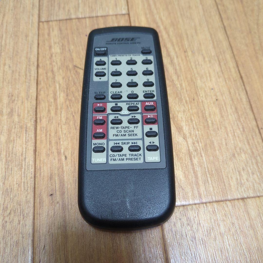 ジャンク品 　BOSE AWM CDラジカセ デッキ