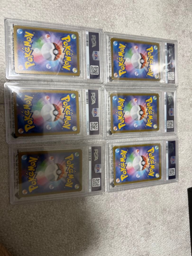 ス*ド様 ポケモンカード PSA10 6枚セット　引退品