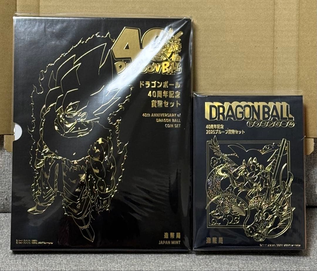 ドラゴンボール 40周年記念貨幣セット　硬貨無し