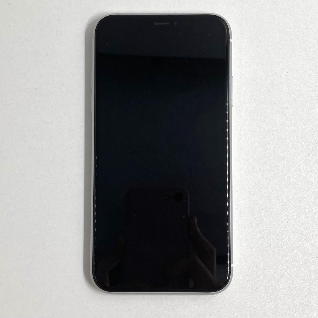 美品　apple　iphoneXR　スマートフォン　ホワイト　64GB