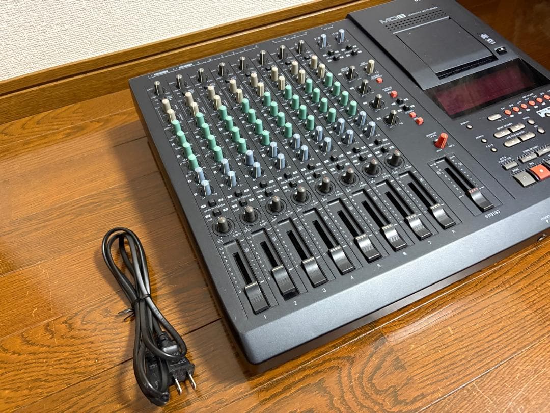 YAMAHA MD8 ８TR マルチトラックMDレコーダー 録音・再生できます。