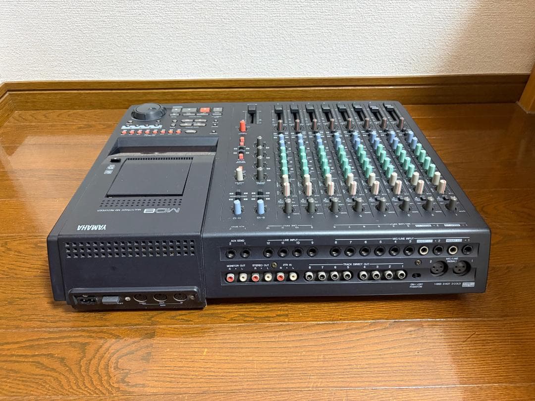 YAMAHA MD8 ８TR マルチトラックMDレコーダー 録音・再生できます。