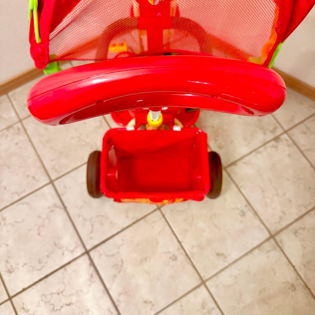 【✨極美品✨】アンパンマンデラックス　三輪車 おもちゃ完動品