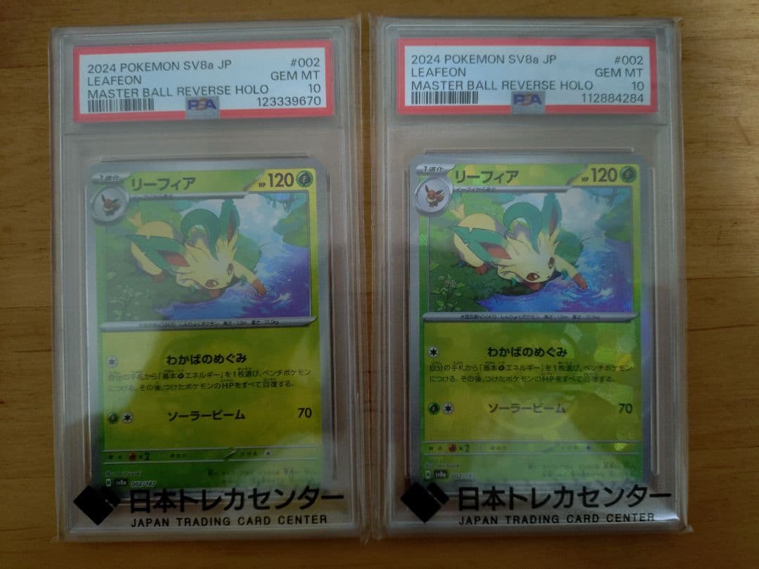 リーフィア　マスターボールミラー　マスボミラー　2枚セット