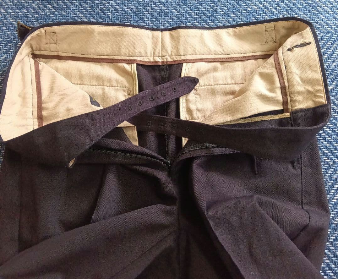 D*p様 未使用MOVER GARMENTS グルカ サイドアジャスター ネイビ