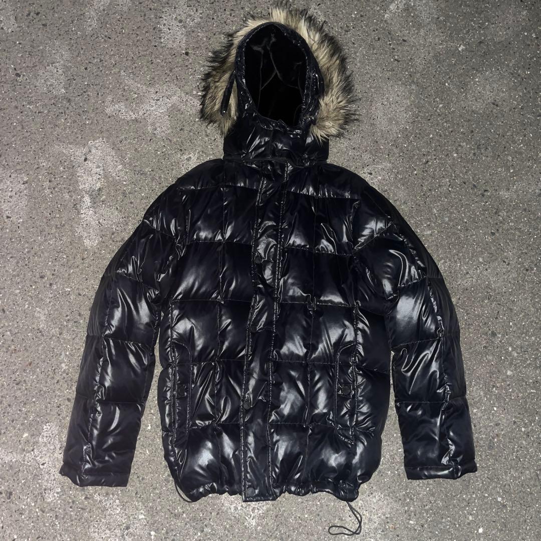 archive ファー付きダウンジャケット y2k 平成 グランジ お兄系