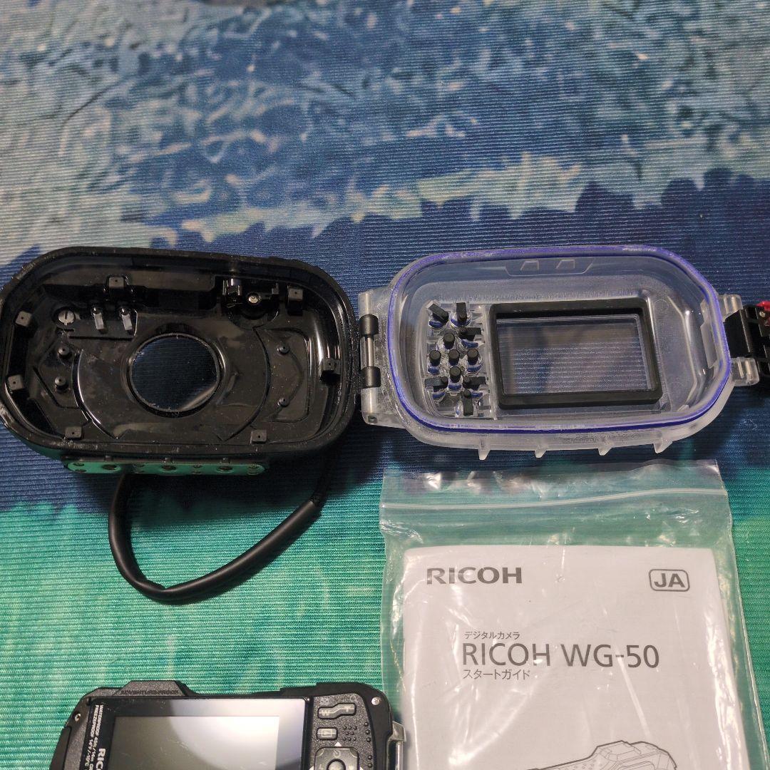 RICOH WG-50 デジタルカメラ リコー　ダイビング　防水　DX-6G