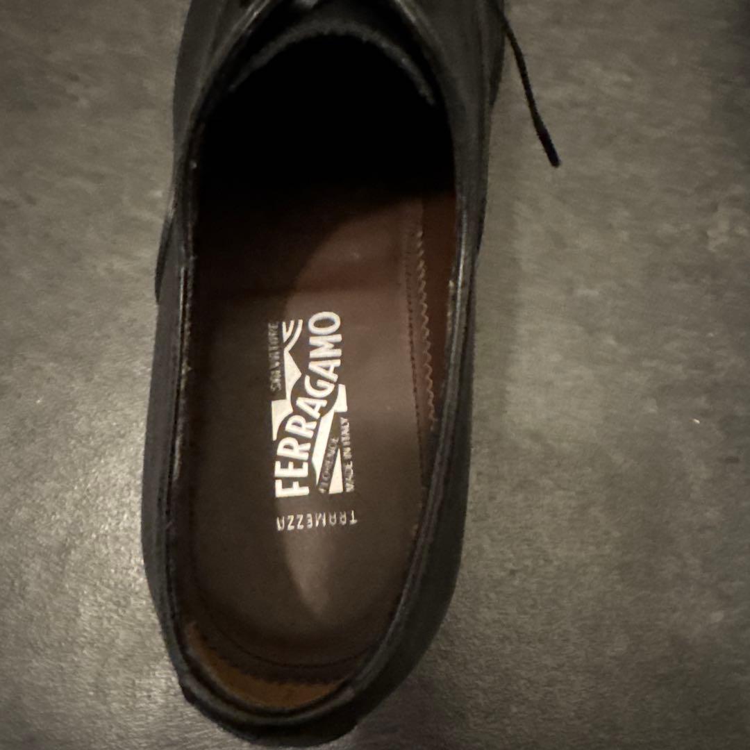 フェラガモ　トラメッザ　レースアップ　8 2E