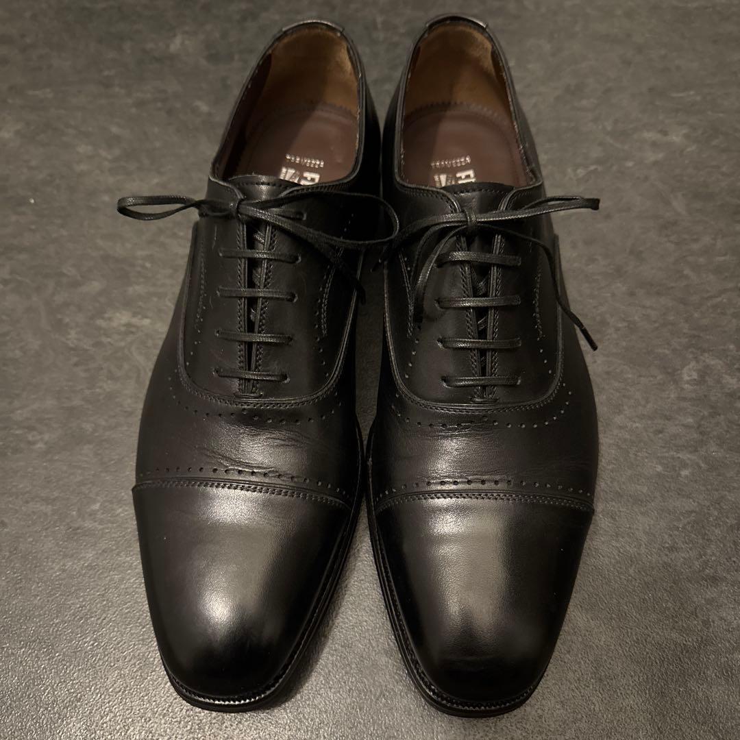 フェラガモ　トラメッザ　レースアップ　8 2E