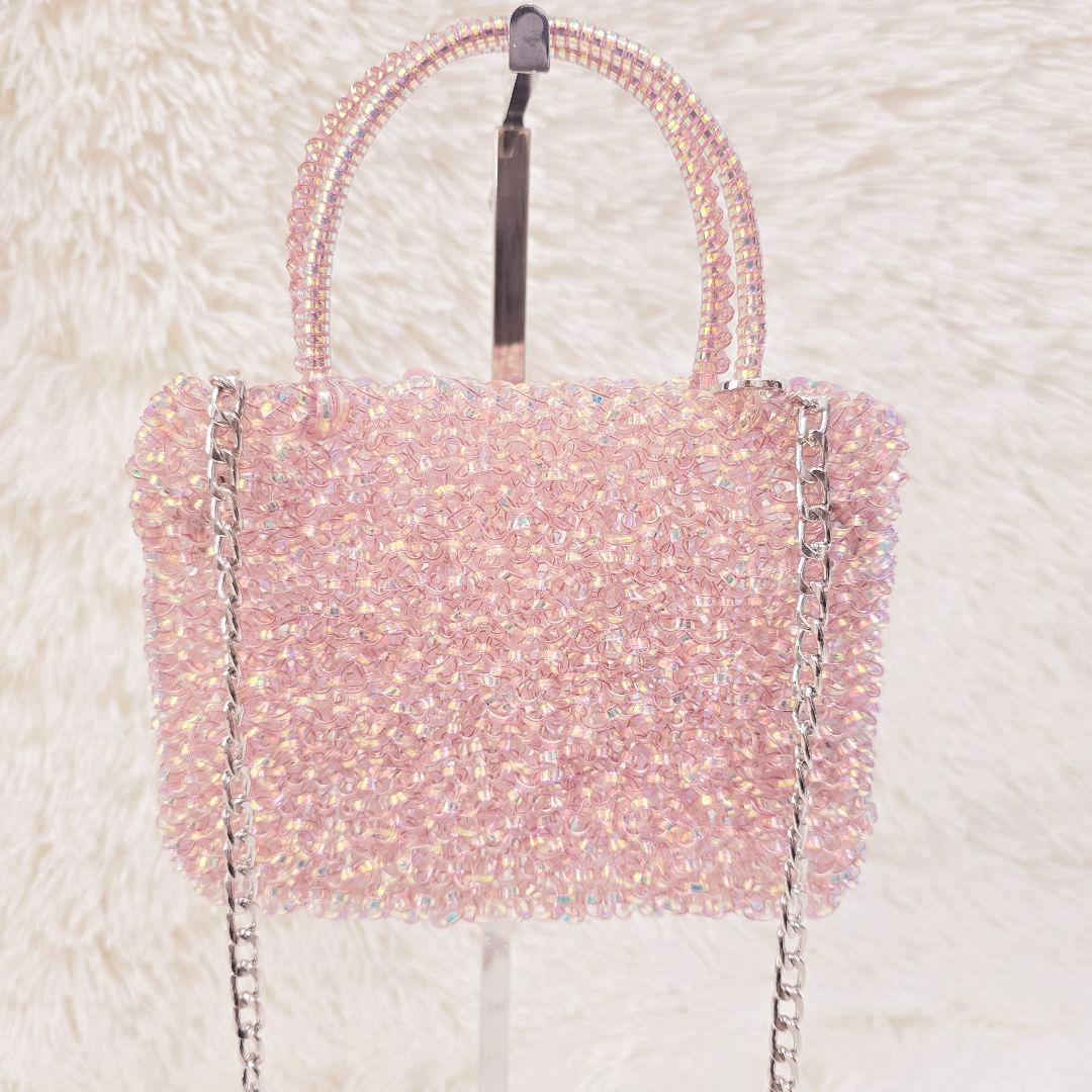 s様✨アンテプリマ ステッラ ピンク ショルダーバッグ