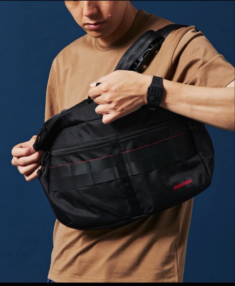 未使用級品　BRIEFING / ブリーフィング別注 2WAYショルダーバッグ