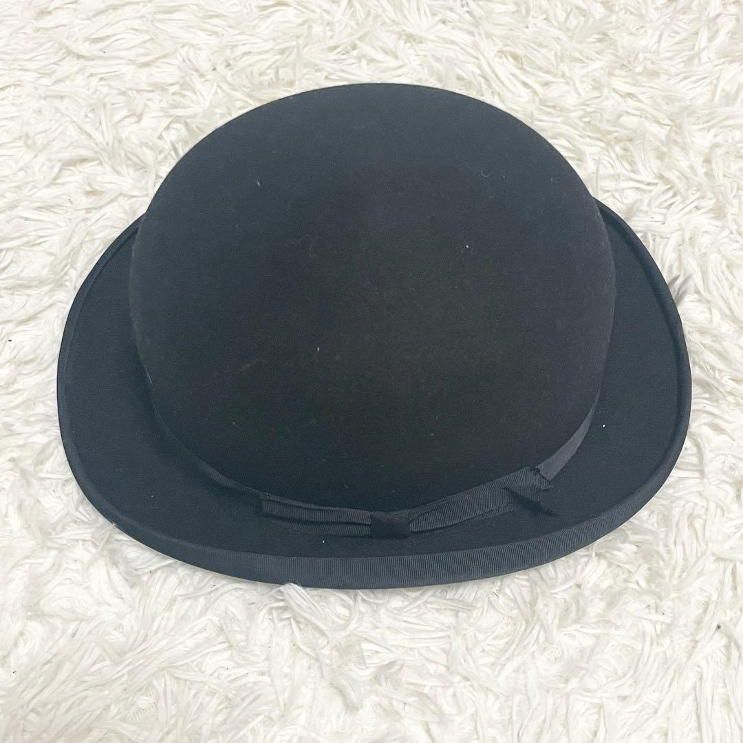 【極美品】クリスティーズロンドン ボーラーハット Fine Fur Felt