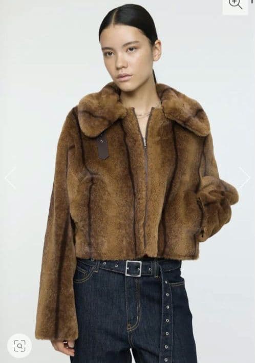 MOUSSYマウジー REVERFAUX リバーシブルファーコート