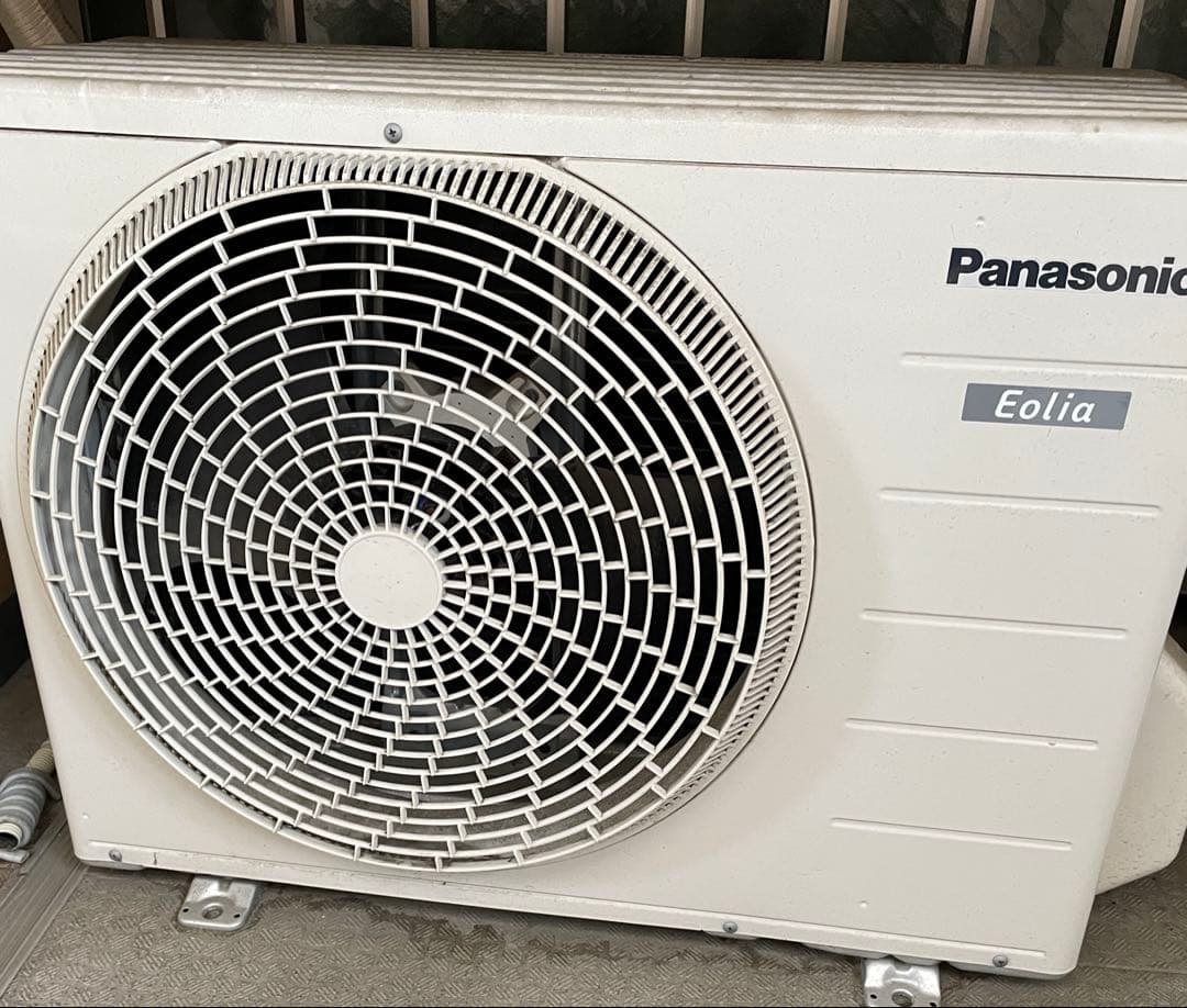 パナソニック　エアコン送料込　6畳用 室内機室外機リモコンセット2018年製