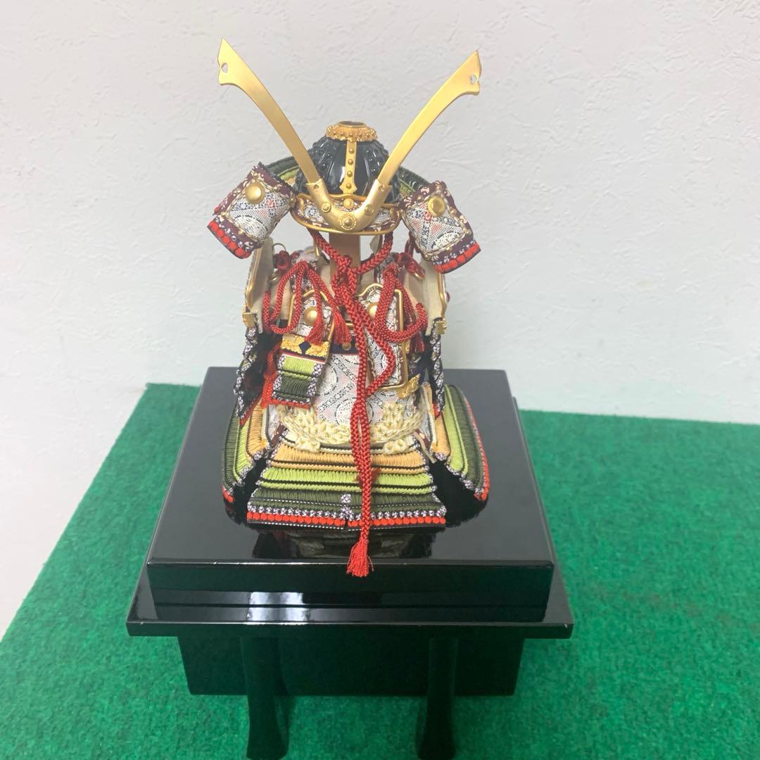 コンパクト　久月　萌黄裾濃威　1／6号　五月人形　卓上　ミニ　五月人形