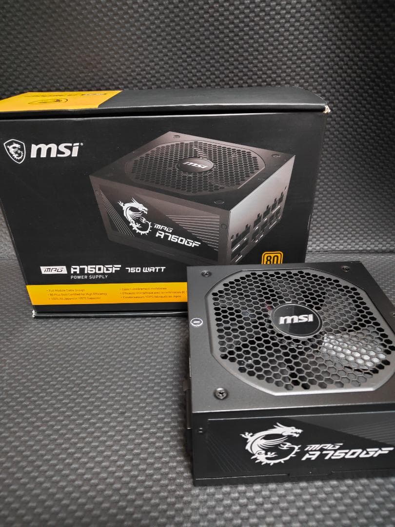 MSI A750GF 750W 電源ユニット