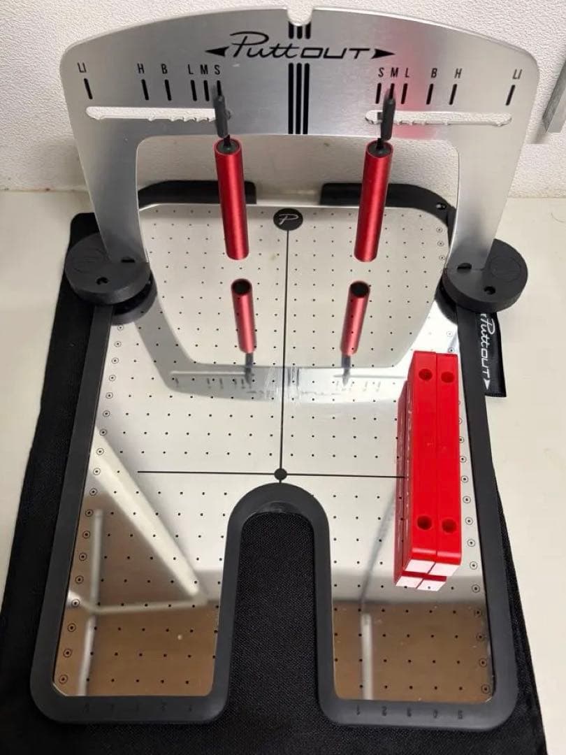 パットアウト　ゴルフパター練習器具