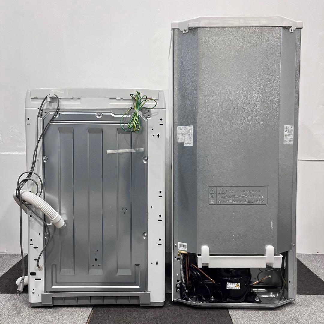生活家電2点セット 冷蔵庫 110L 洗濯機 5.5kg 一人暮らし Oc123