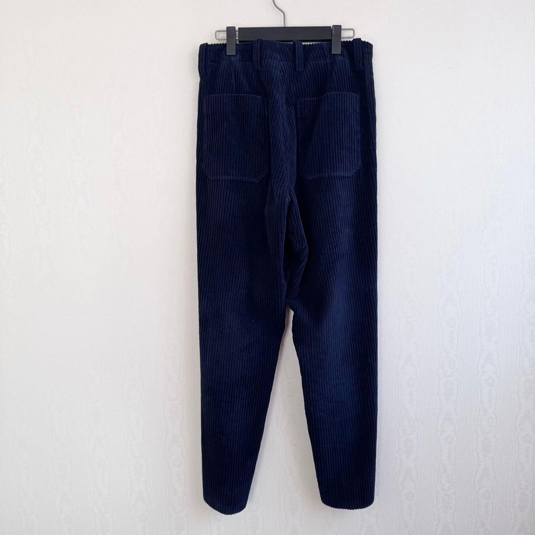 2023awブラミンク定番コーデュロイパンツ ネイビー BLAMINK