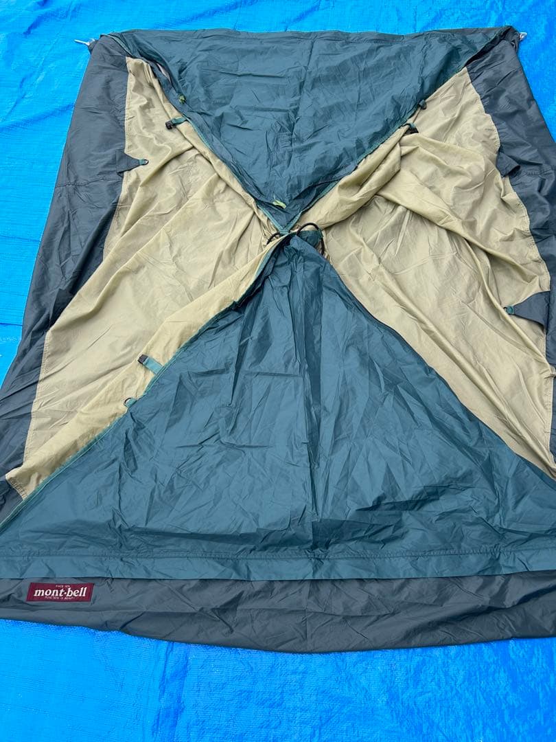 【美品】モンベル ムーンライトテント3 アイボリー